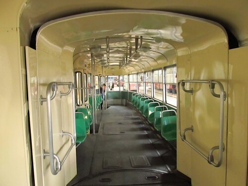 Wnętrze wagonu. 11.05.2025 r.