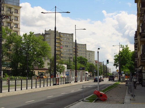 Mokotów, ul. Belwederska. 11.05.2025 r.
