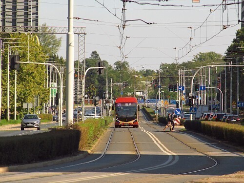 Wrocław, Plac Grunwaldzki. 27.09.2025 r.
