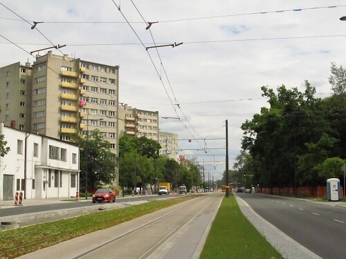 Dolny Mokotów, ul. Belwederska. 30.05.2025 r.
