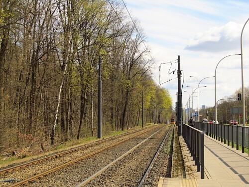 Bielany, ul. Marymoncka. 07.04.2025 r.