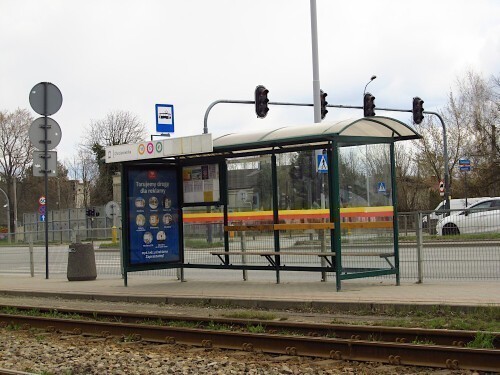 Łódź, ul.Pabianicka. 10.04.2025 r.