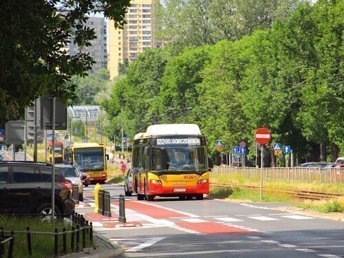 Żoliborz, ul. Adama Mickiewicza. 01.07.2025 r.