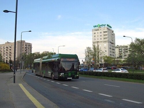 Warszawa-Imielin, ul. Indirii Gandhi. 16.04.2025 r.
