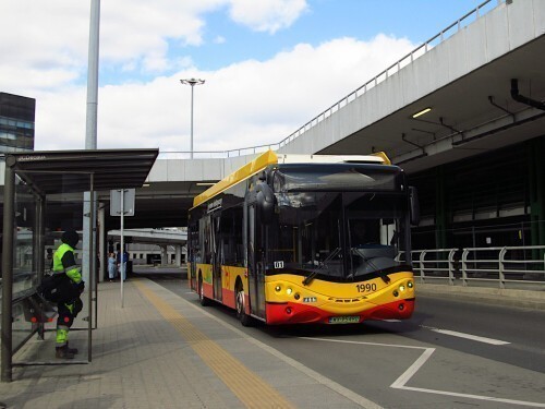 Warszawa. Lotnisko Chopina. 08.04.2025 r.