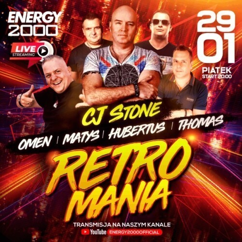 Energy 2000 (Katowice) - RETROMANIA LIVE (29.01.2021)