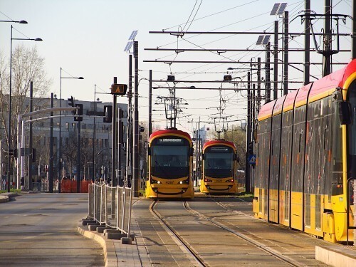 Miasteczko Wilanów, al. Rzeczypospolitej. 28.03.2025 r.