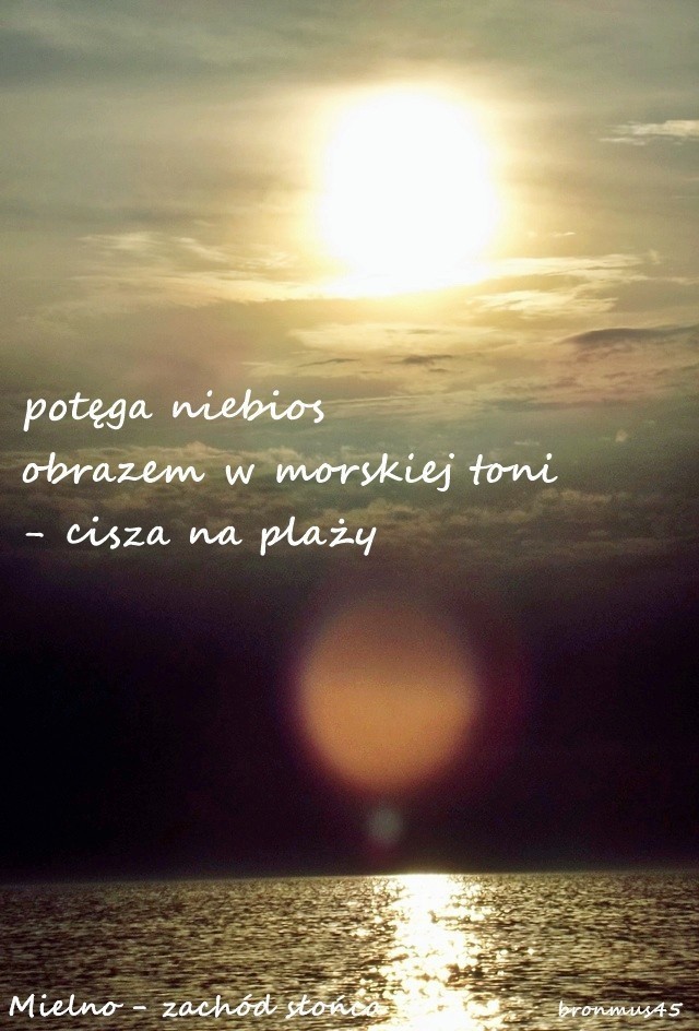 Zachód słońca x 640 haiga