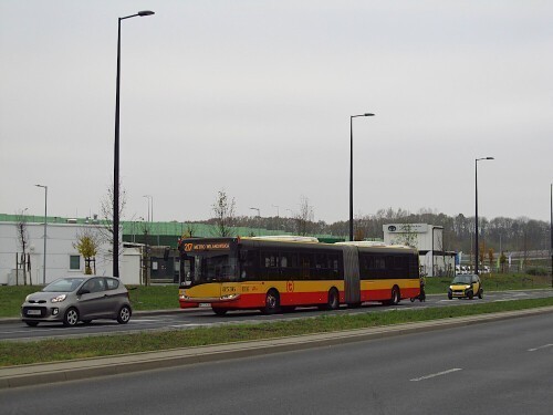 Miasteczko Wilanów, ul. Adama Branickiego. 11.11.2024 r.