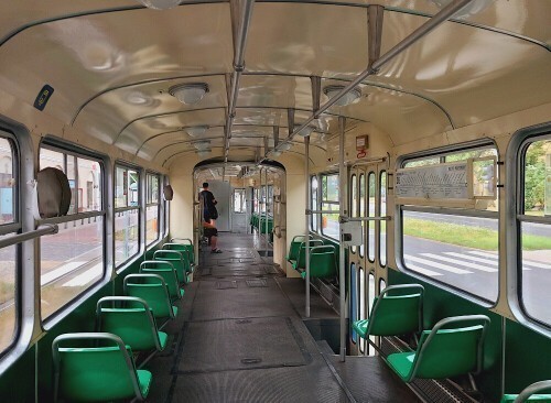 Wnętrze wagonu. 08.07.2025 r.