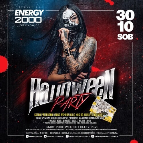 Energy2000 (Przytkowice) - HALLOWEEN PARTY (30.10.2021)
